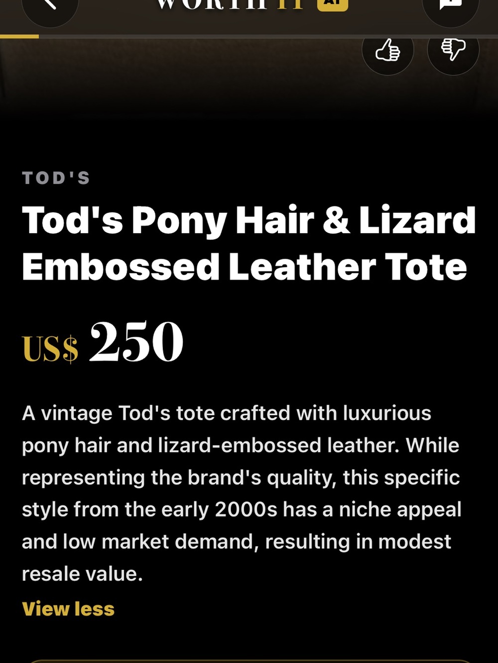 TOD'S Handbag - Picture 2 of 9